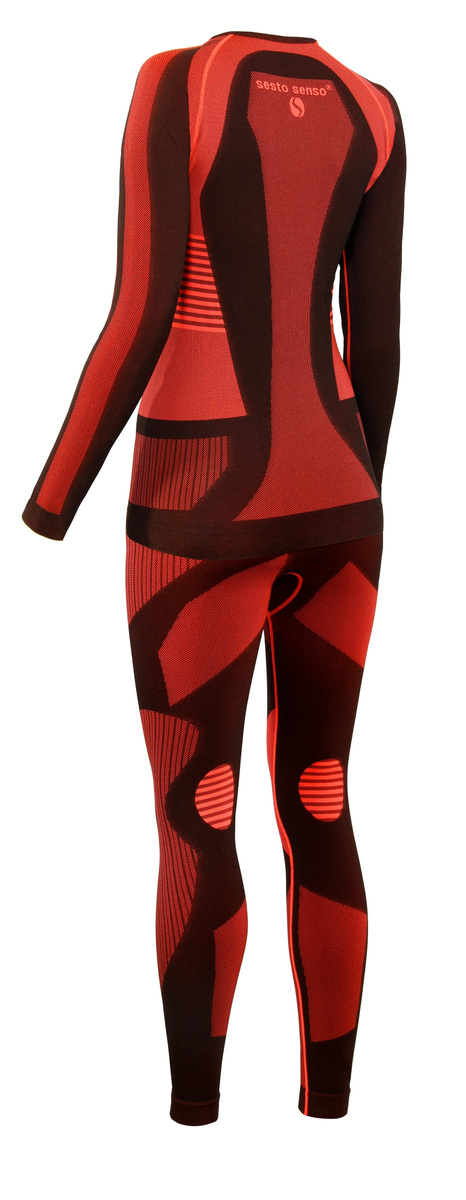 Set termic damă Thermo Active roșu