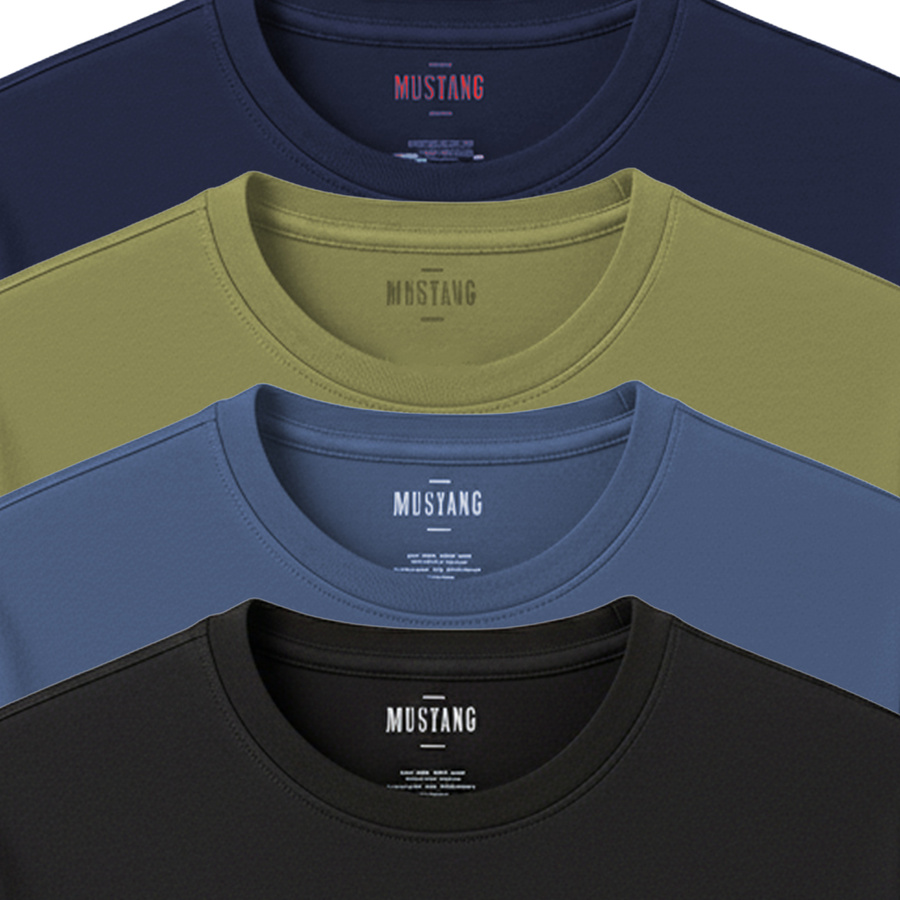 Men's T-Shirt Mustang 4222 Black