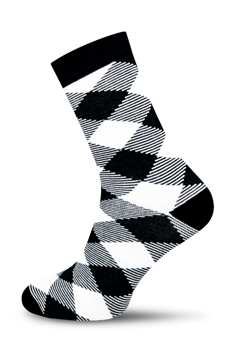 Socken Serie Avangard 0125 Weiß