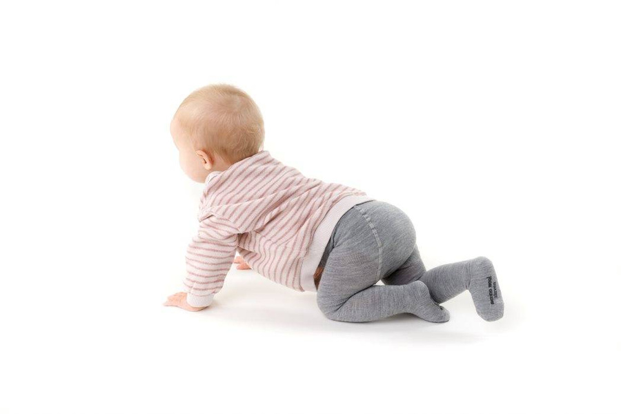 Rajstopki z wełny merino art. 130 TP003 bordowy