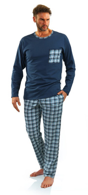 Herren Schlafanzug Serie Langarm