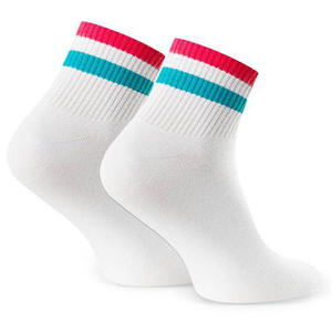 Kurze Socken Sport Serie Weiß