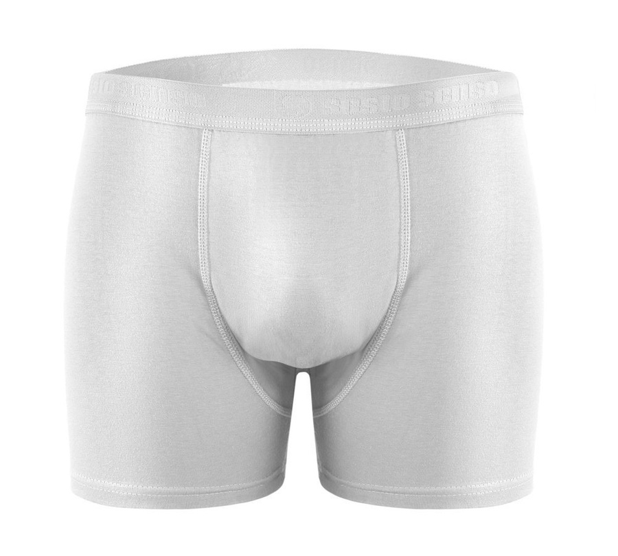 bawełniane bokserki męskie z ozdobną gumą Cougar Sesto Senso