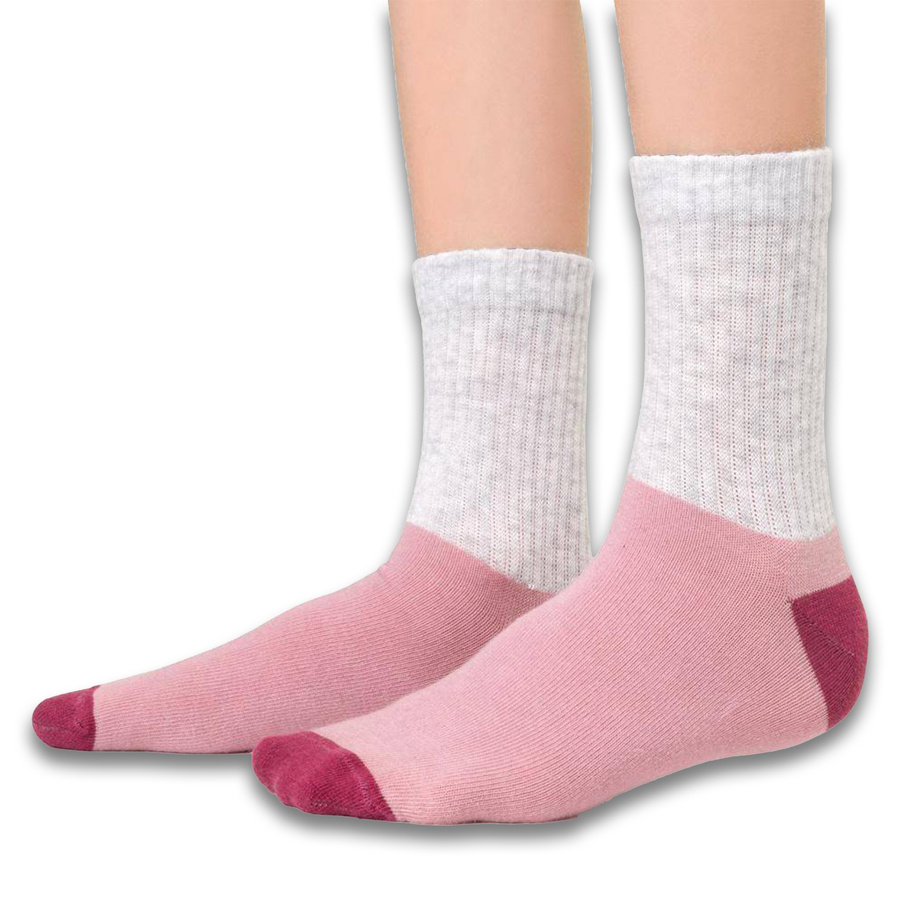 Sportsocken für Mädchen Kunst. 014 rosa