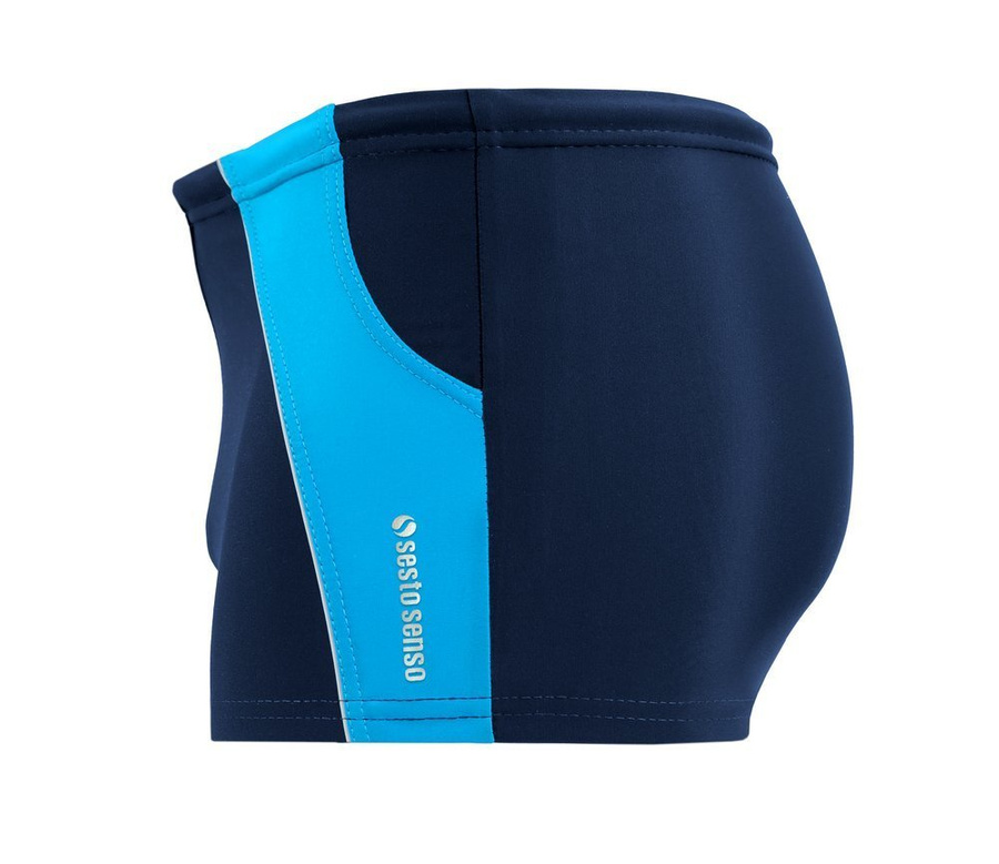 Jungen-Badeboxer Bdt Blau