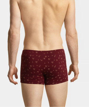 Boxershorts 3MH-025 Rot/Marineblau/Blau/Burgunder