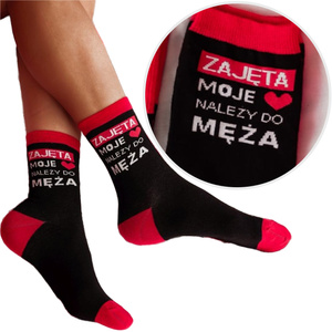 Damen-Socken mit Aufschrift 0200.076, Farbe Weiß, Größe 37-41