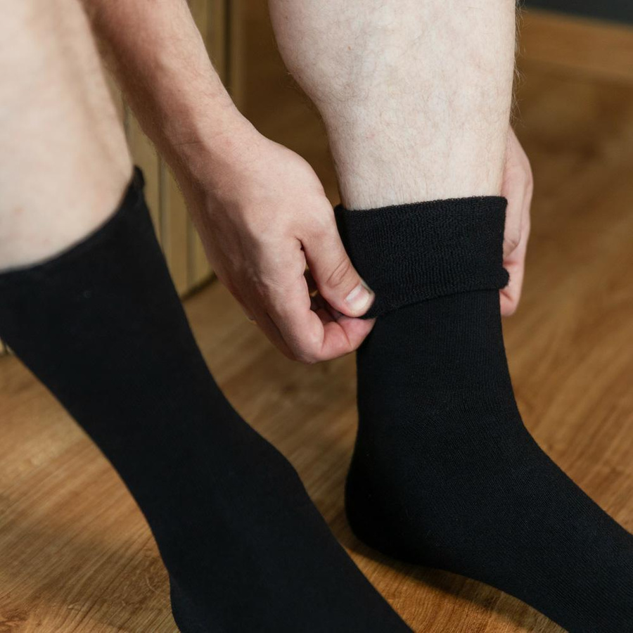 Șosete bărbătești Frotte Negre