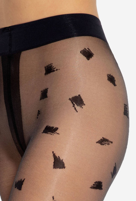 Gatta Arti 04 Transparente gemusterte Strumpfhose für Frauen