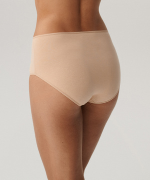 Damen-Slips Maxi Serie 3BLP-585 Beige