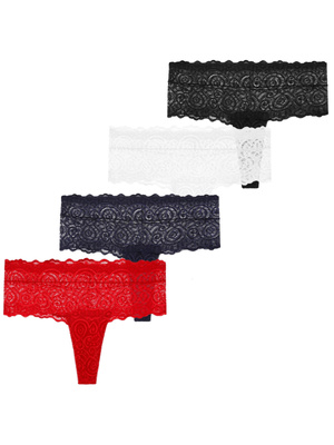 Damen-Spitzenhöschen 4Stück