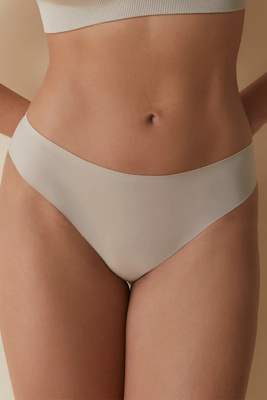 Bikini 501 nahtlose tierra-beige Höschen