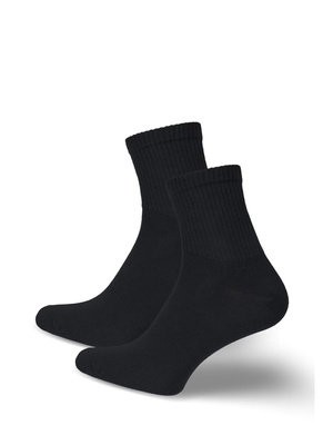 Socken Kurz Serie Active Schwarz