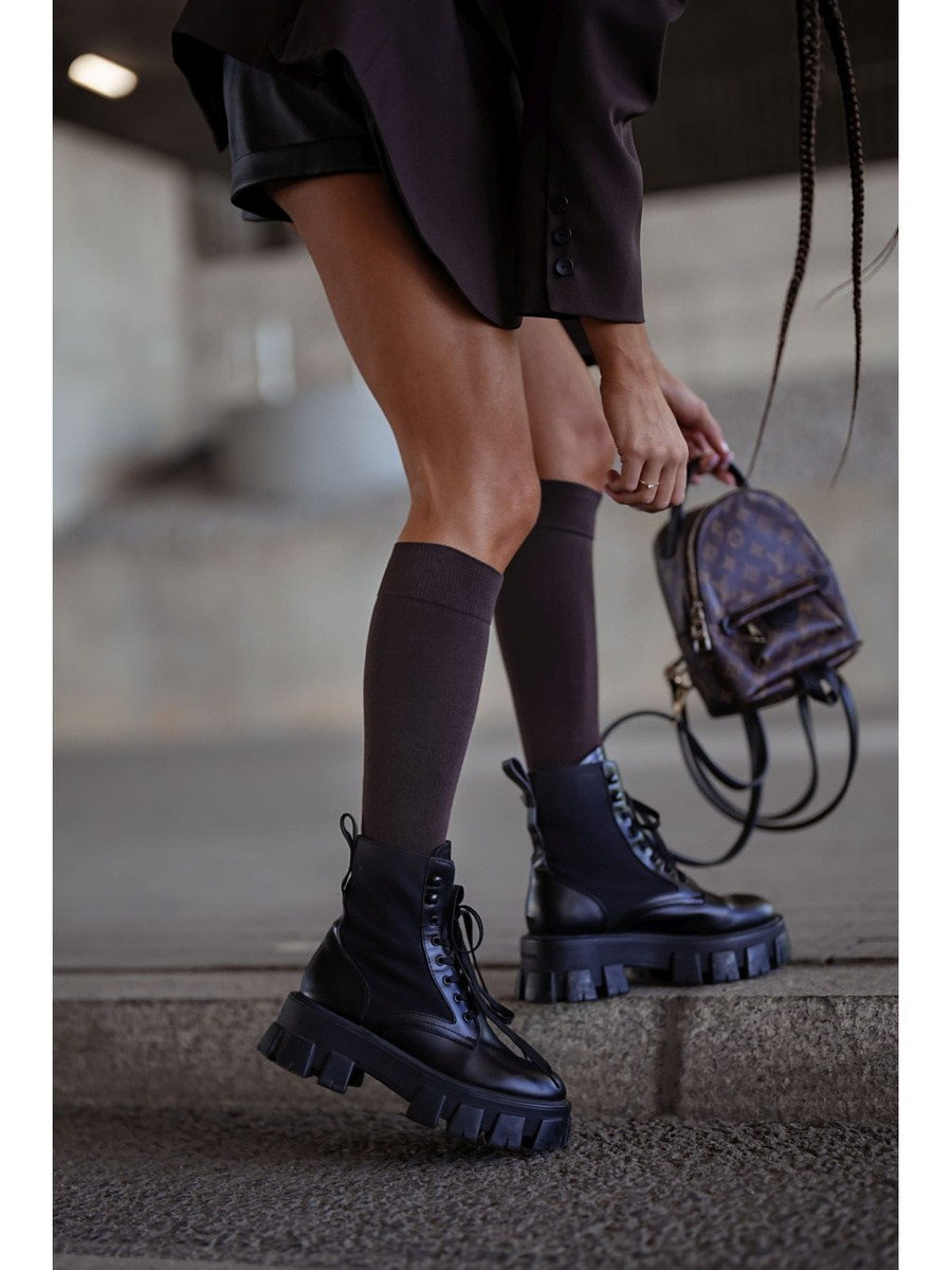 Kniestrümpfe für Frauen, glatt 248