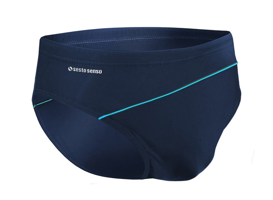 Bade-Slips Herren BD Blau