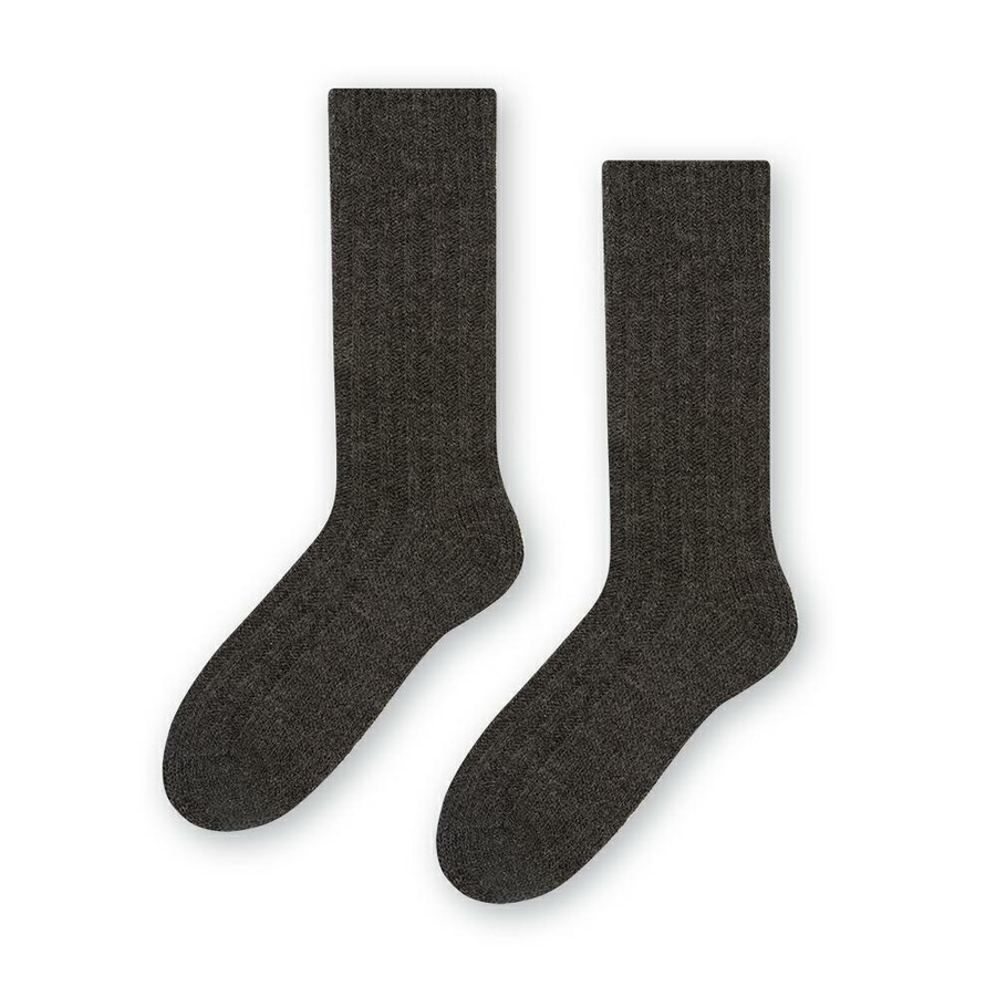 Wollsocken Serie 085 Grau