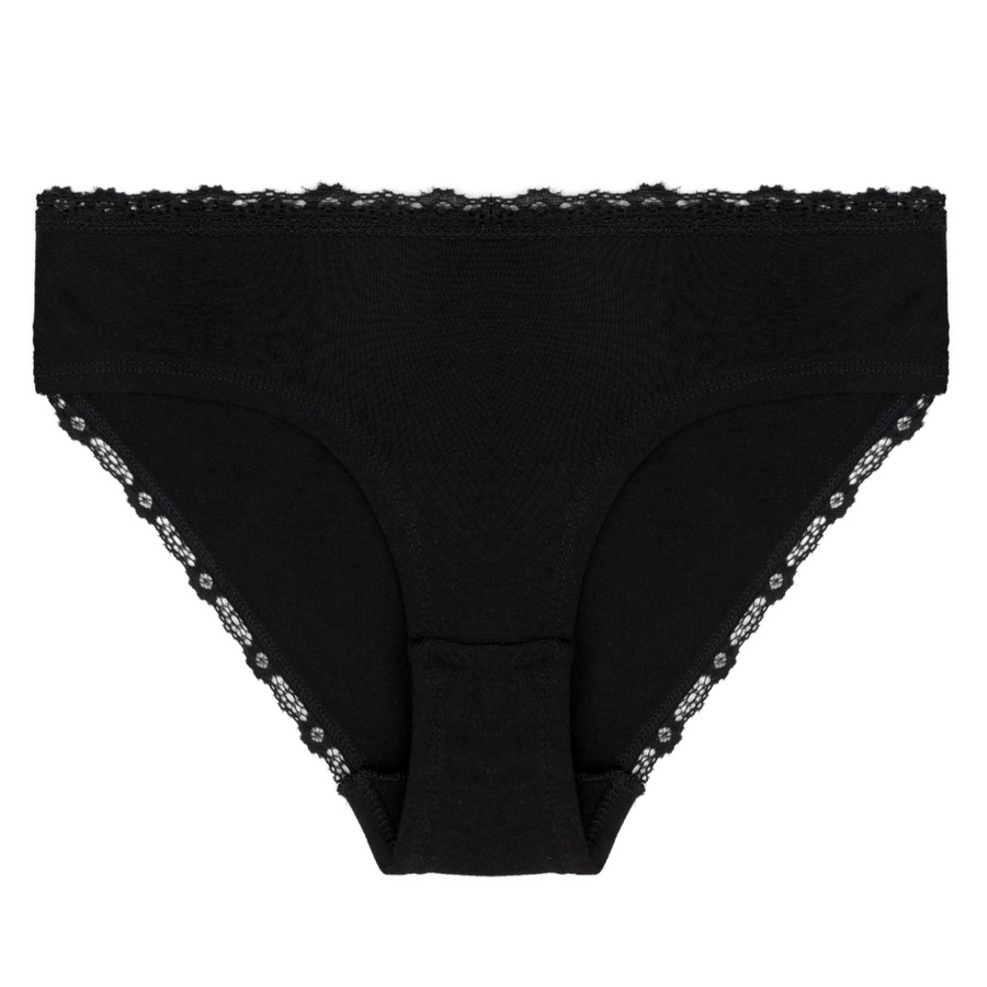 Figi damskie bikini z koronką 4-pak