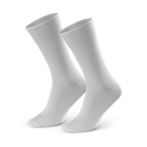 Socken Herren Serie Glatt Grau