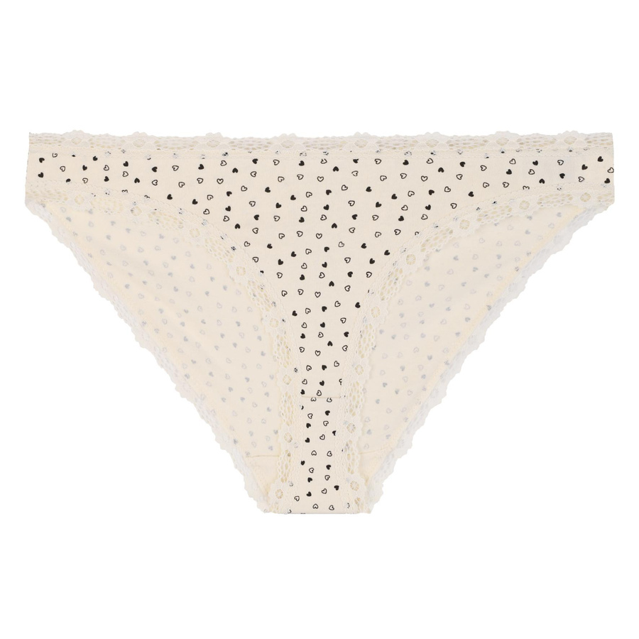 Figi damskie mini bikini z koronk? S-XL 3-pak