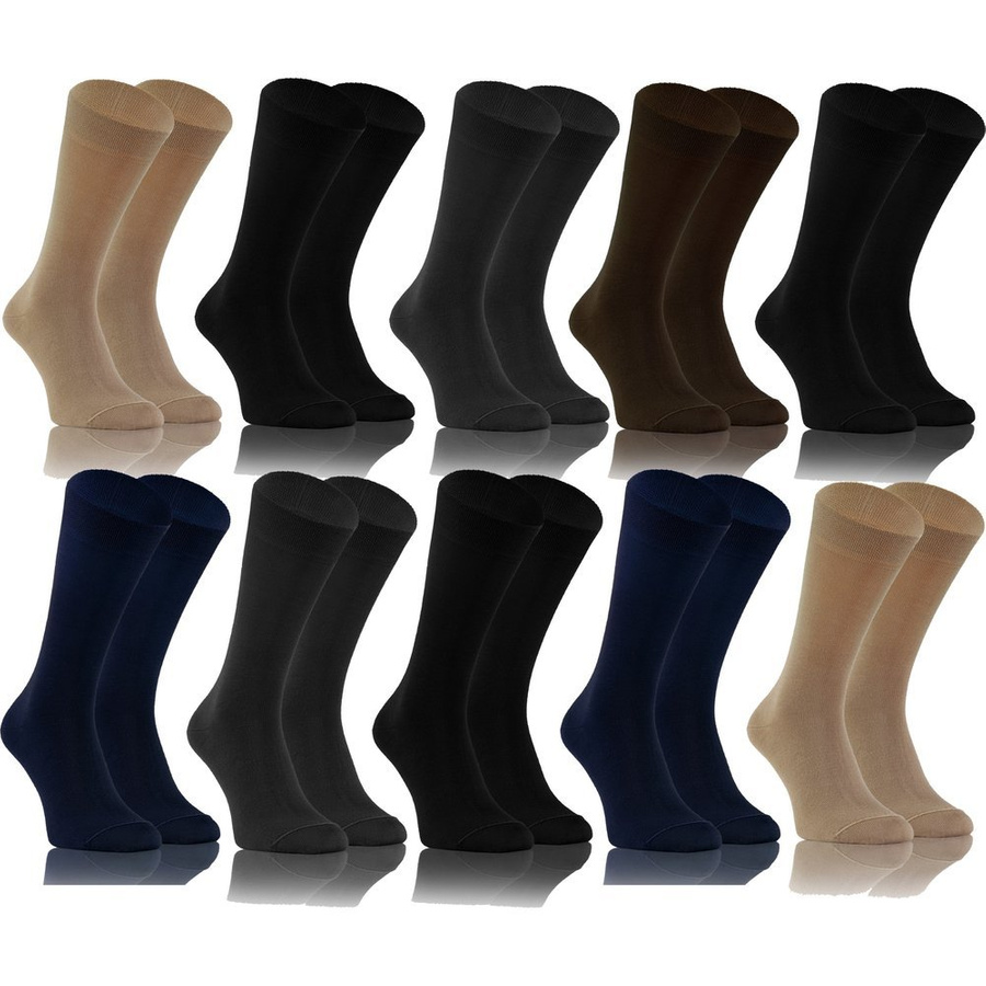 Herrensocken Eko Bamboo P864 Mehrfarbig