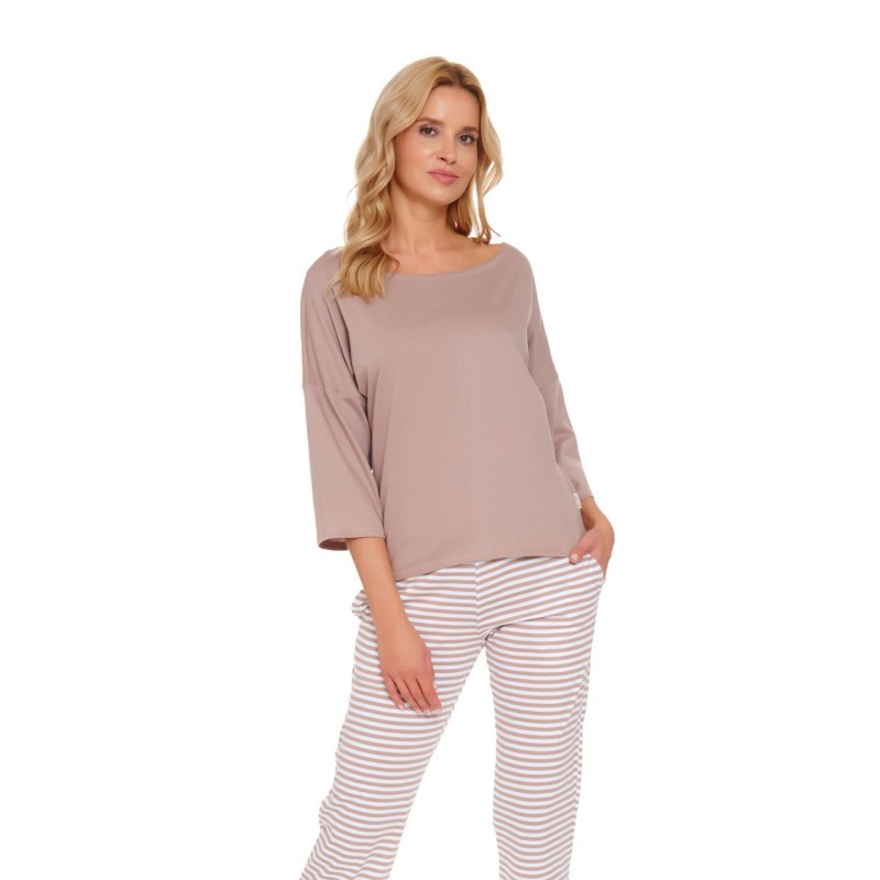 Doctor Nap Piżama w kolorze beżowym, Rozmiar: L