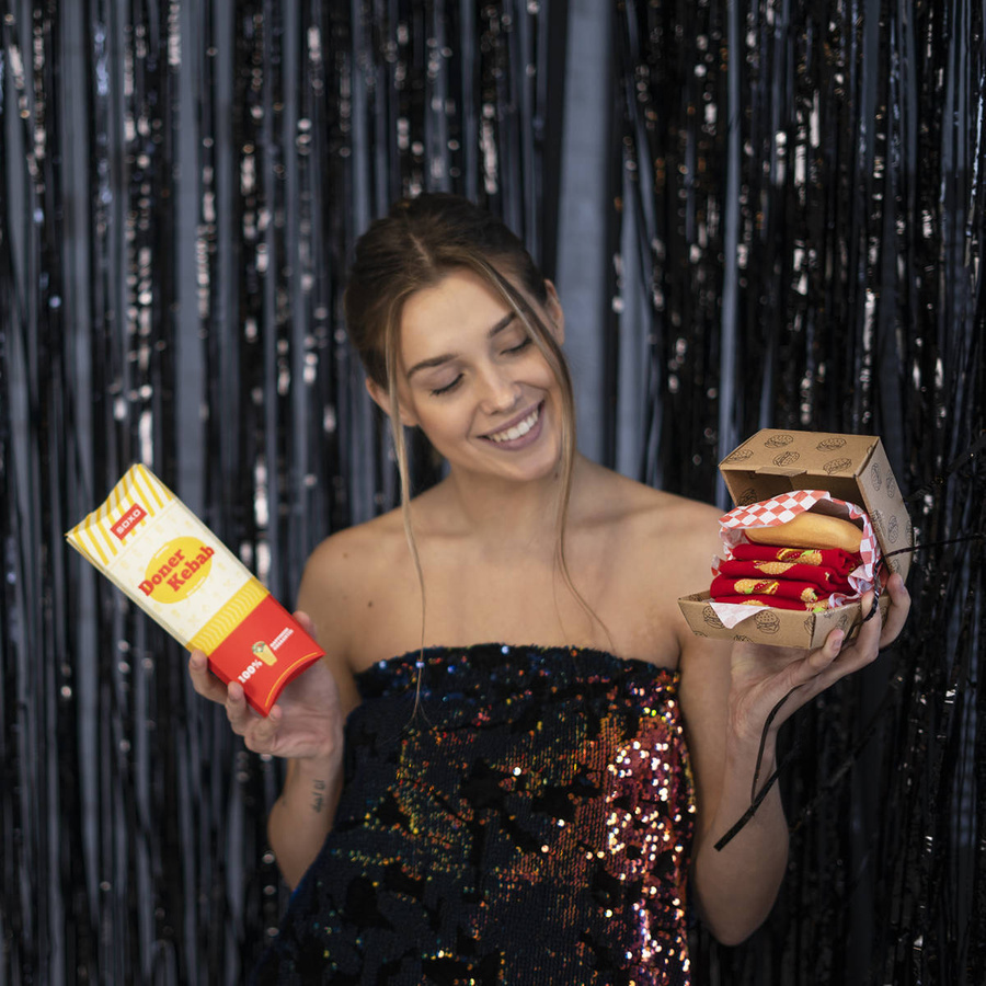 Damen | Herren Soxo Hamburger Socken in einer Box Unisex