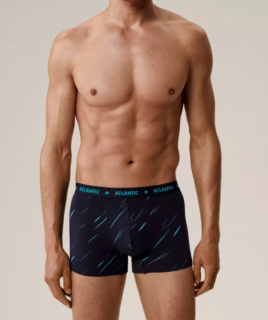 Men's Boxer Shorts 3mh-224 Navy/3-Pack