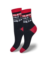 Damen-Socken mit Aufschrift 0200.076, Farbe Weiß, Größe 37-41