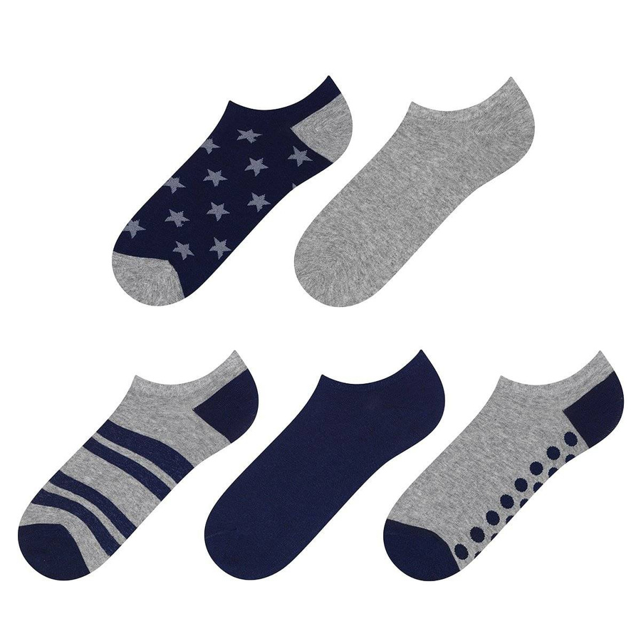 Set mit 5x Soxo classic dark Kindersocken