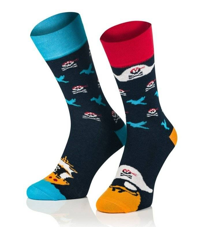 kolorowe SKARPETY NIE DO PARY na prezent