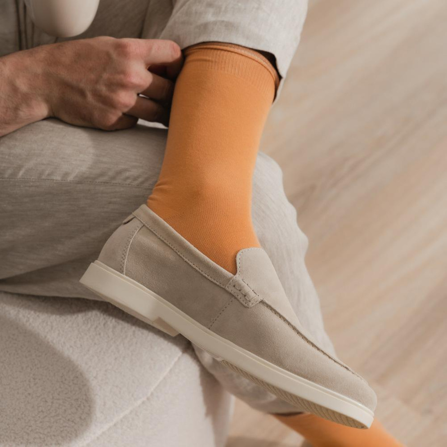 Socken Herren Serie Orange