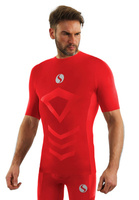 Herren T-Shirt Thermo Active Rot