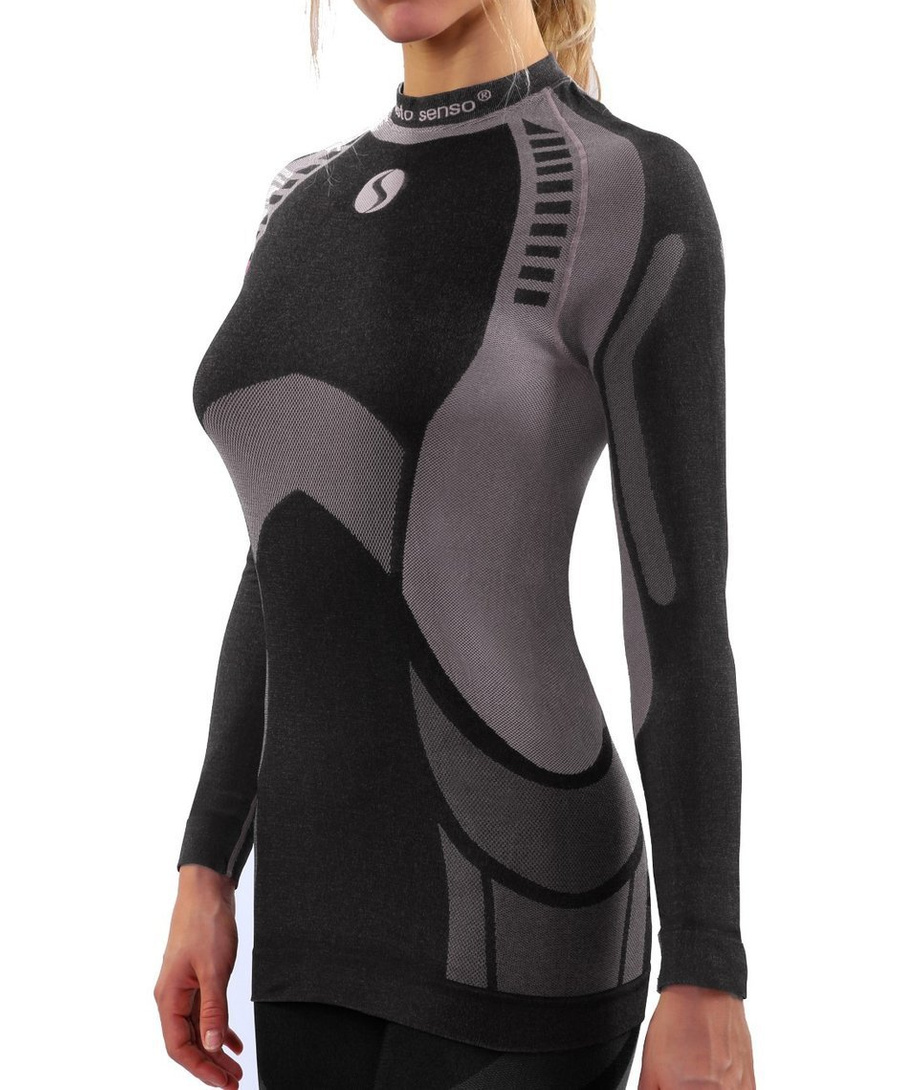 Thermo-Shirt Thermo Active Grau