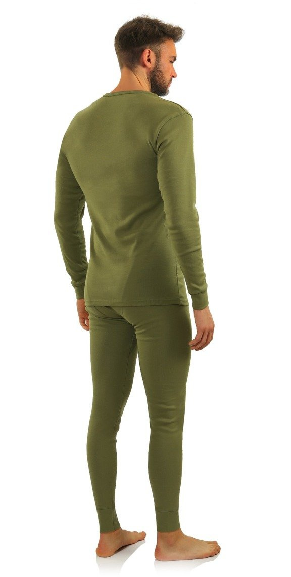 Langarmshirt Herren Art. 111 Olivgrün