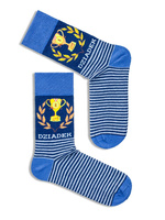 Socken Serie Opa und Oma Blau