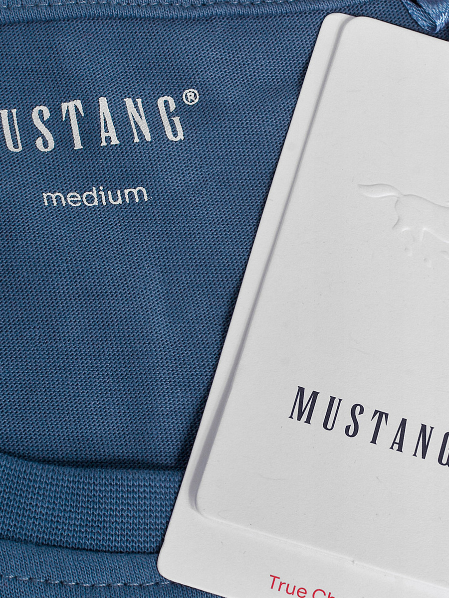 Men's T-Shirt Mustang 4222 Indigo