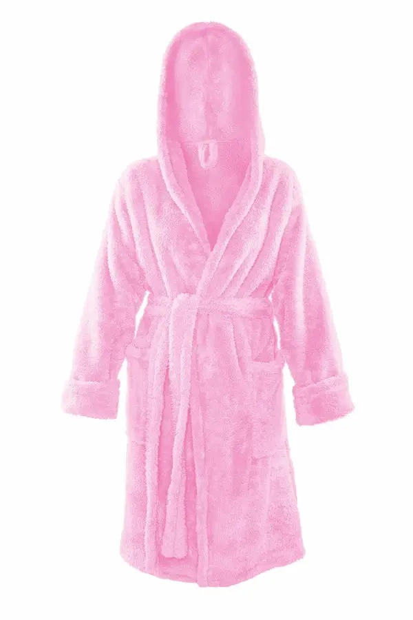 Damen Bademantel Serie Diana Blau, Puch Türkis