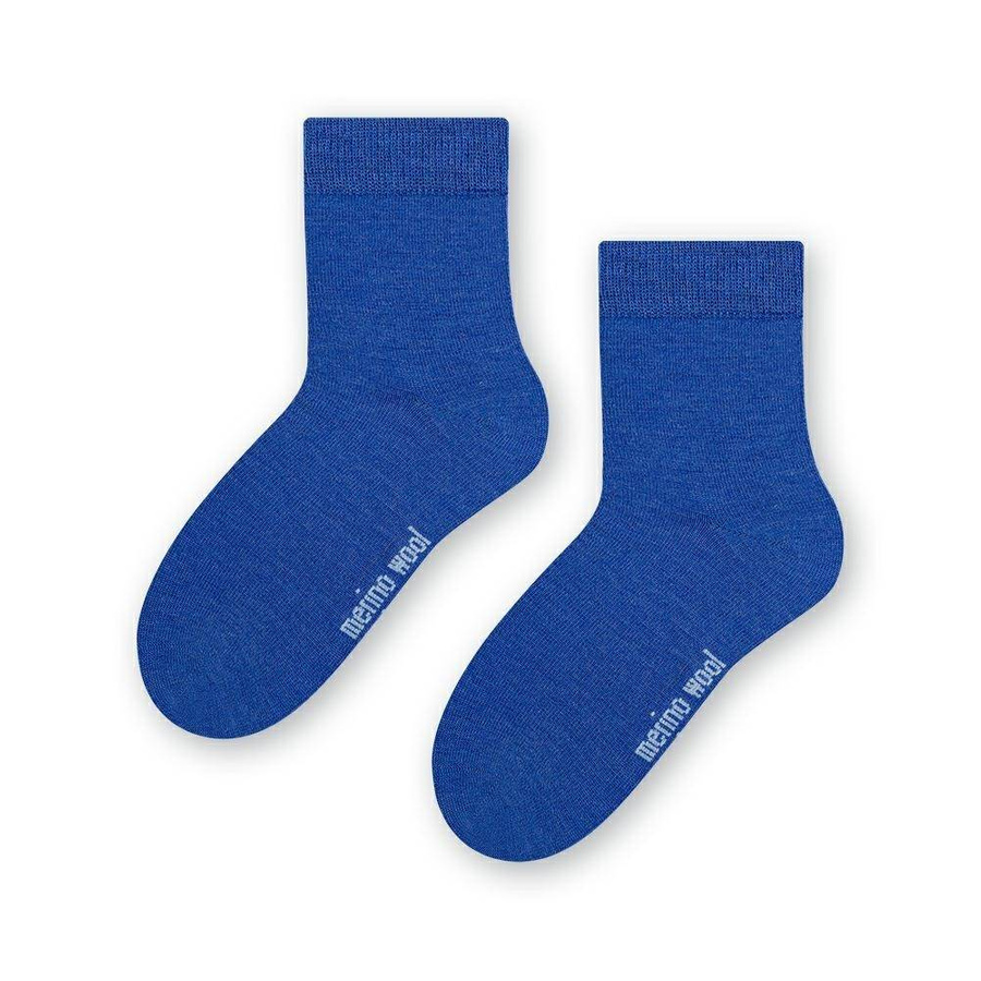 Socken Kinder Merino Wool Blau