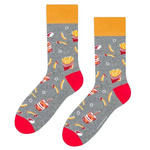 Farbige Damen/Herren Fast Food More Fashion Socken