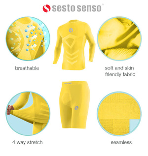 Atmungsaktives, schnell trocknendes Sport-Set von Sesto Senso