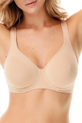 2434 Soft bra, bianco/white