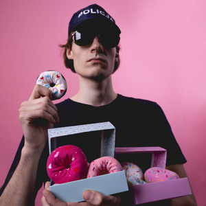 Șosete Femei Seria Donut Albastre