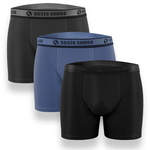 sportliche Herren-Boxershorts mit dekorativem Gummizug COUGAR Sesto Senso