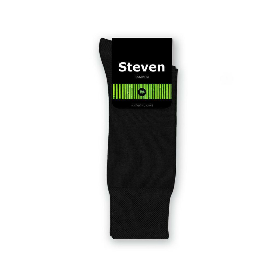 Herren Bambussocken schwarz Art.086 Steven