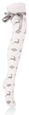 wOMEN'S Weihnachten COTTON Socken mit Schleife Intenso