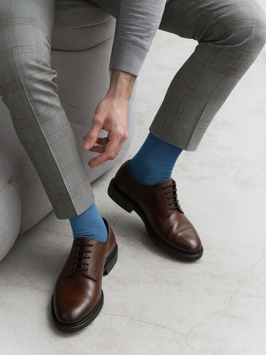 Anzug Socken Glatte Kunst.056 Steven