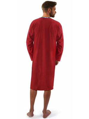 Nachthemd Lang Serie Bordeaux