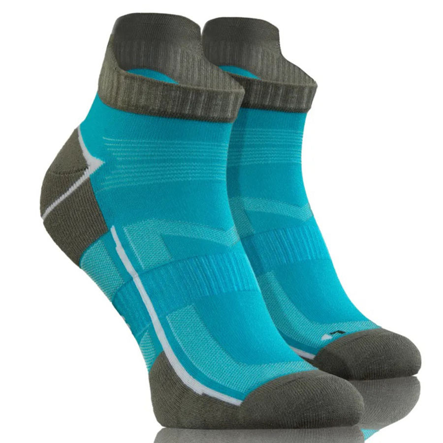 Sesto Senso Herren Sport Socken SKB07 – Atmungsaktiv, Nahtlos, Poliamid, Thermoregulation, Ideal für Sport, Nicht einschnürend, Blau, Einzeln erhältlich