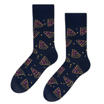 Farbige Socken für Damen/Herren Pizza More Fashion