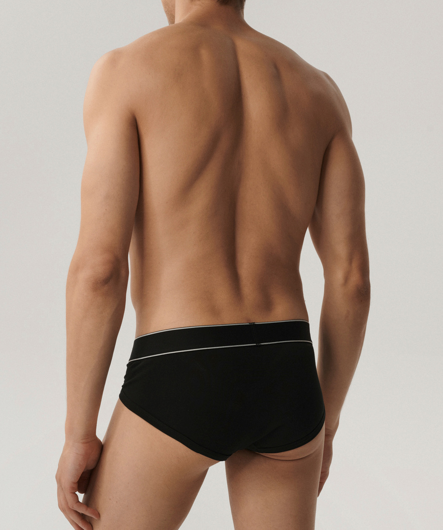 Herren-Slips Bmp-1581 Schwarz